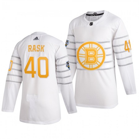Boston Bruins Tuukka Rask 40 Wit Adidas 2020 NHL All-Star Authentic Shirt - Mannen
